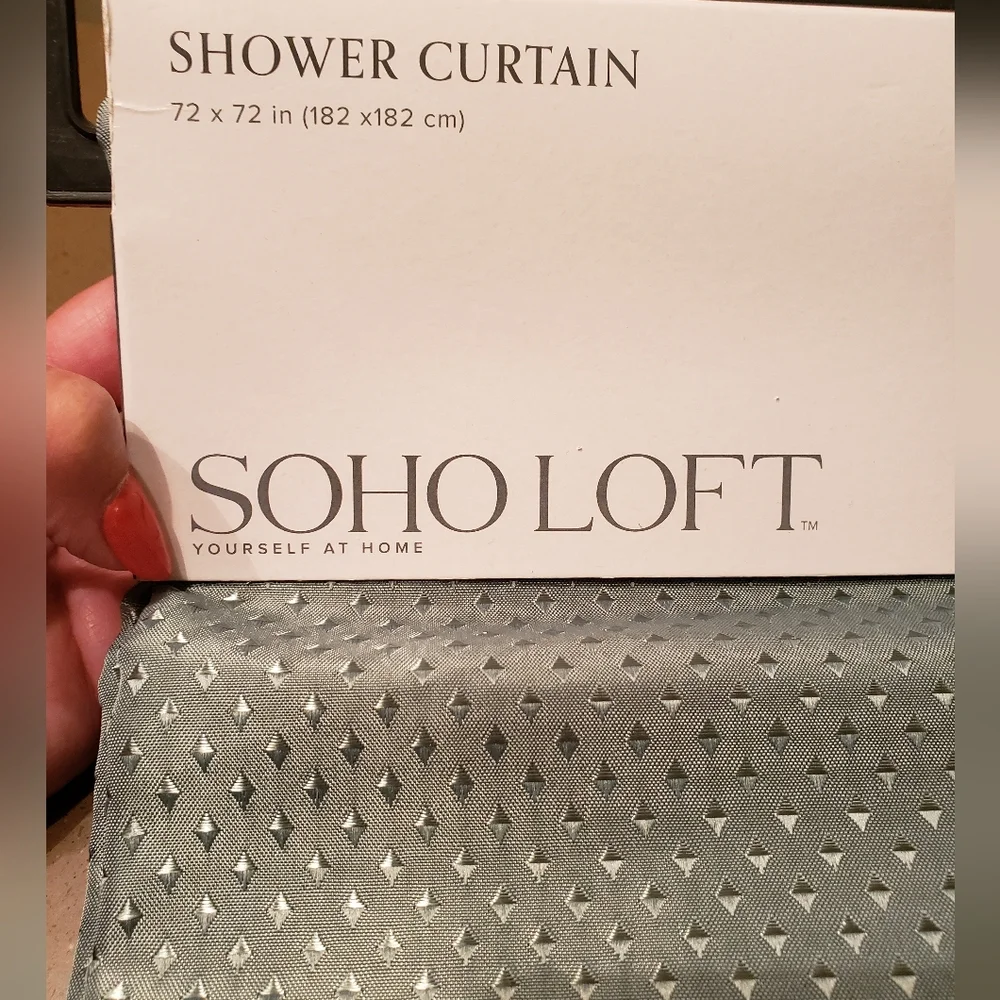 Sage Green Shower Curtain